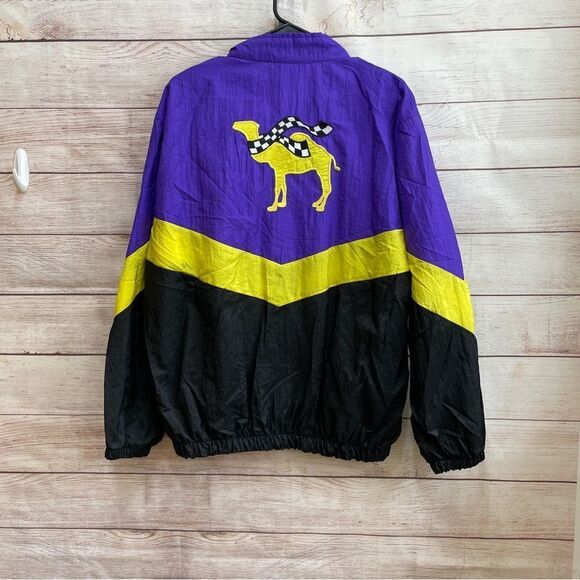 VINTAGE CAMEL SMOKIN’ JOE’S RACING TWO PIECE TRACK SUIT - Picture 10 of 16